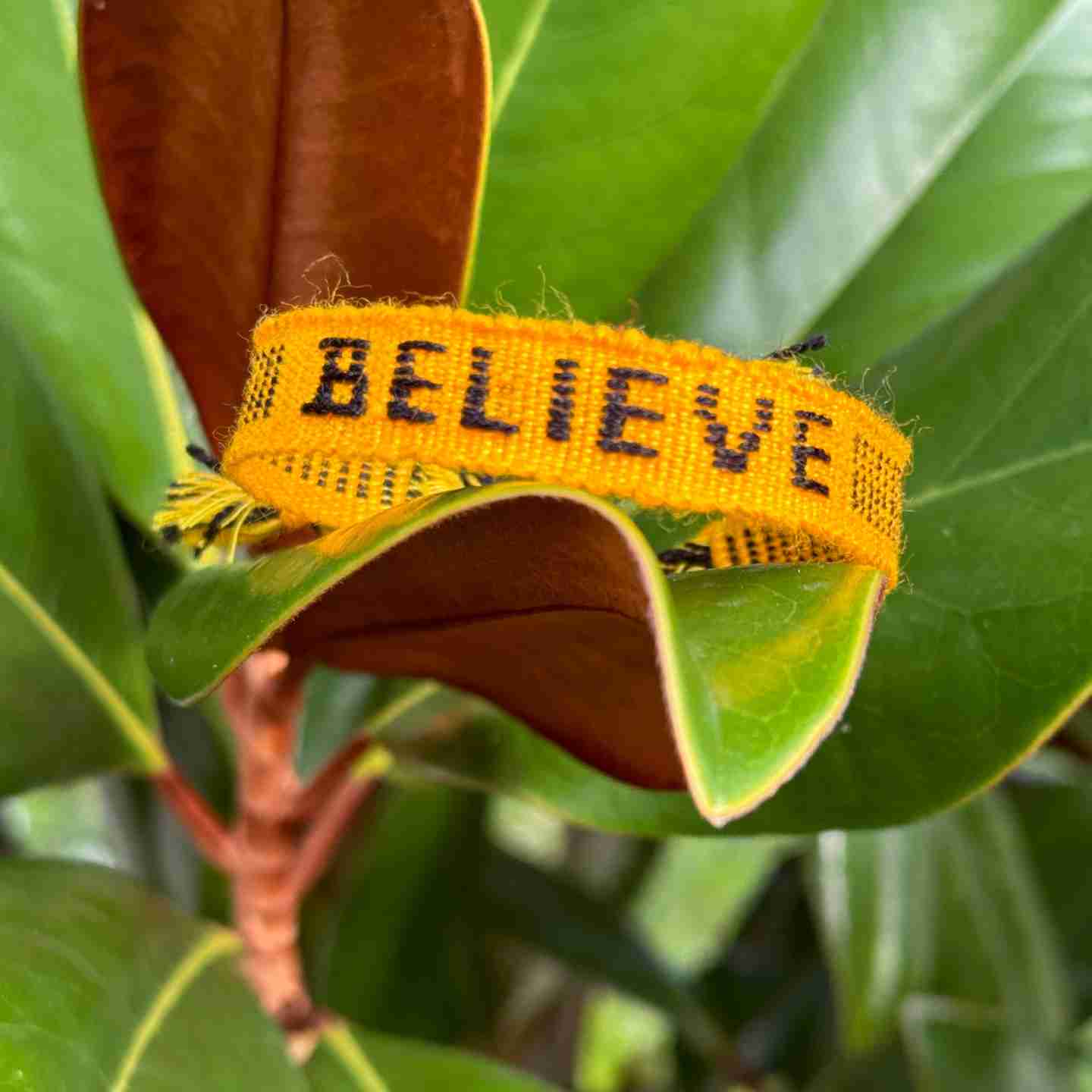 BELIEVE Affirmation Bracelet – Handmade Reminder of Faith & Confidence | Say It, Wear It, Believe It Collection