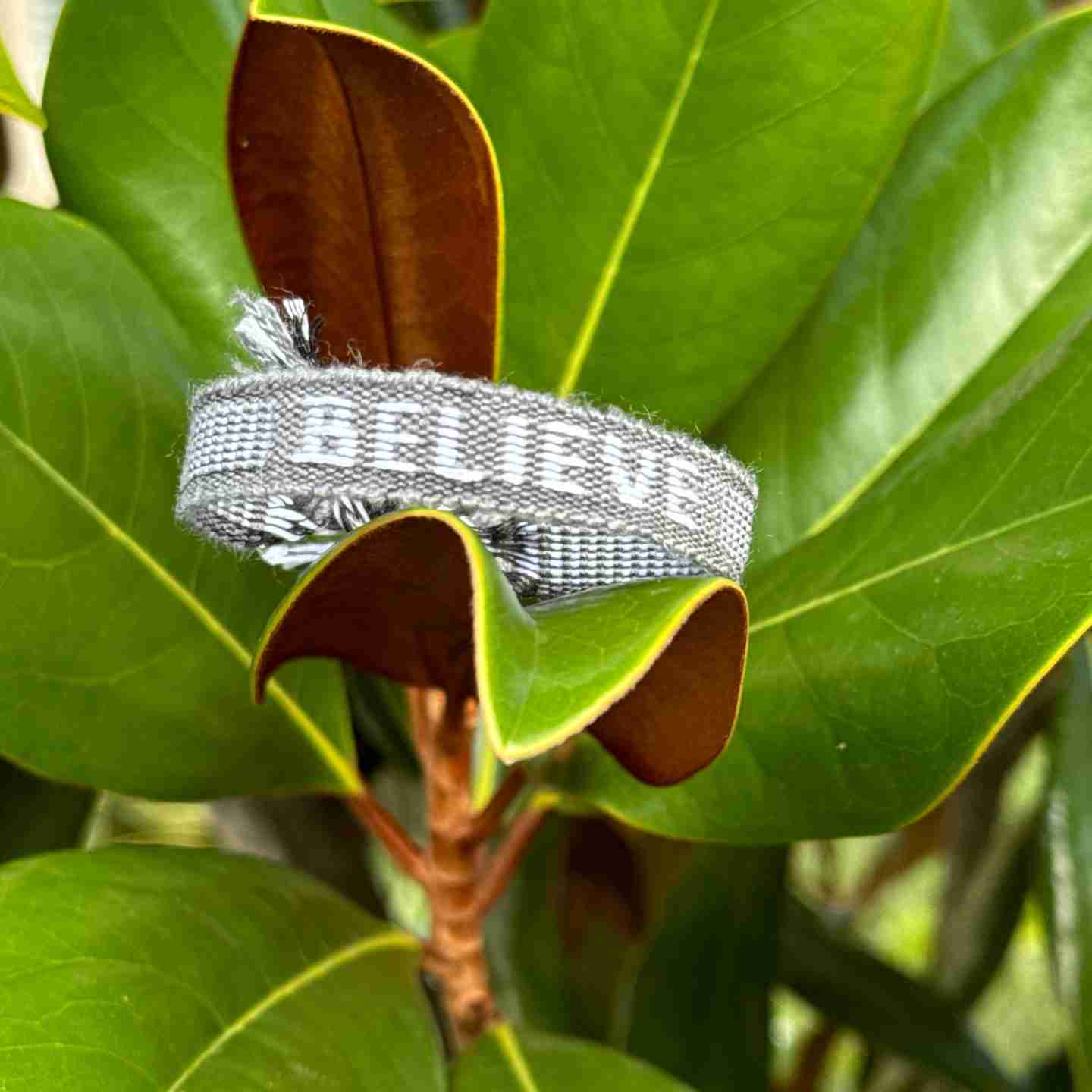 BELIEVE Affirmation Bracelet – Handmade Reminder of Faith & Confidence | Say It, Wear It, Believe It Collection