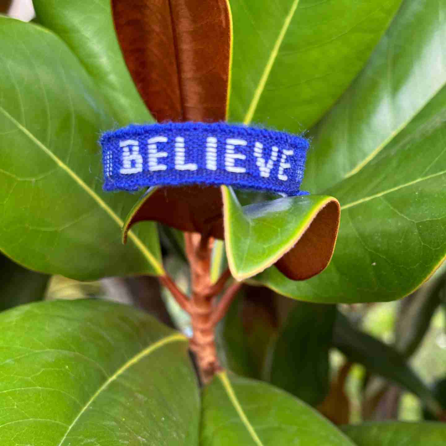 BELIEVE Affirmation Bracelet – Handmade Reminder of Faith & Confidence | Say It, Wear It, Believe It Collection