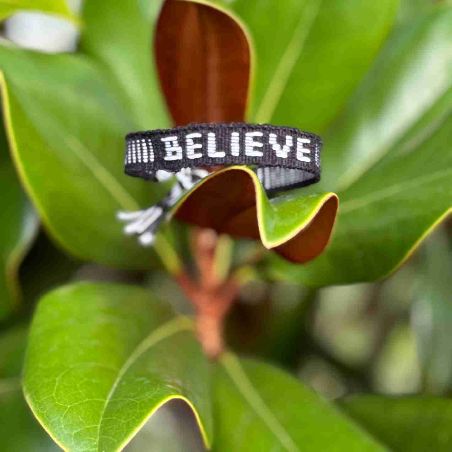 BELIEVE Affirmation Bracelet – Handmade Reminder of Faith & Confidence | Say It, Wear It, Believe It Collection
