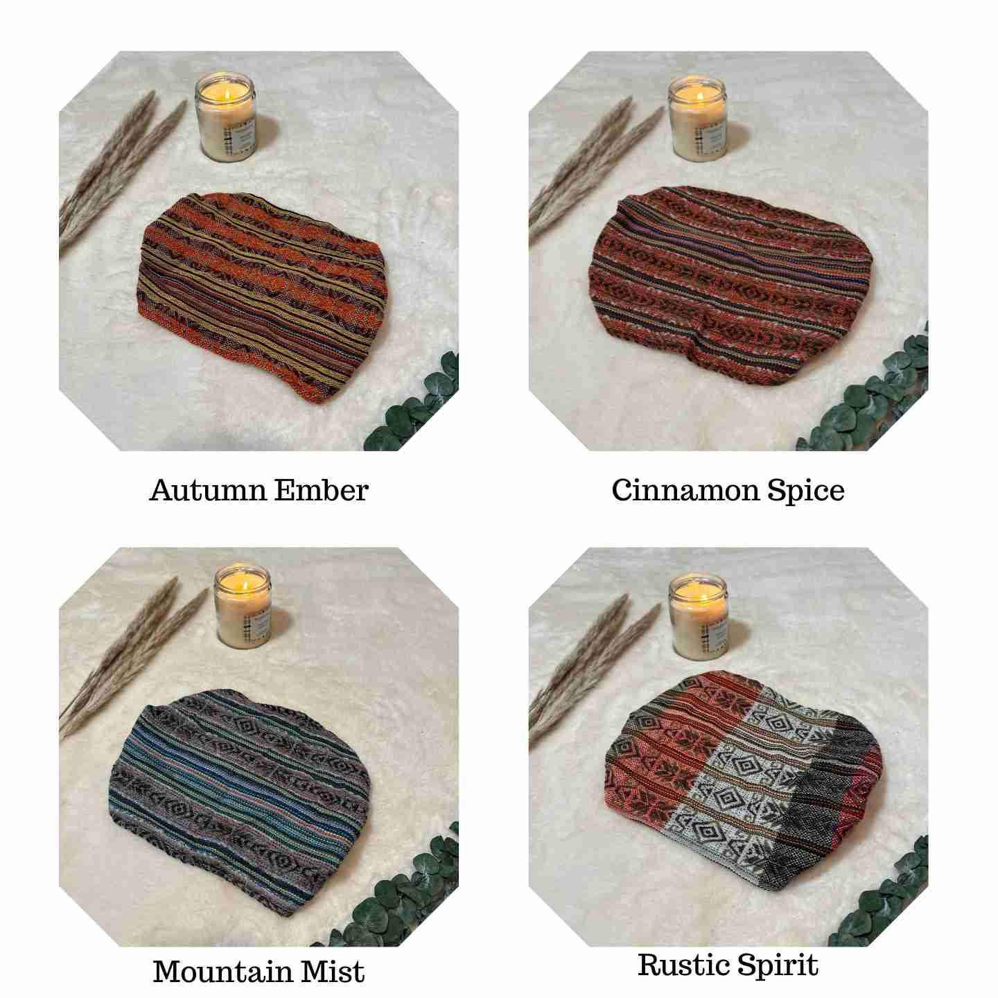 Boho Wide Headbands for Women and Men, 20 Artisan Colors, Yoga Hair Wraps, Festival Accessories, Sustainable Handmade Style