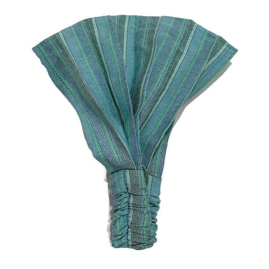 Wide Headband | Aquamarina Gray