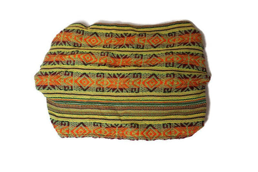 Wide Headband | Orange Light Green