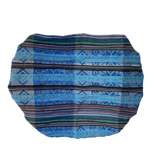 Wide Boho Headband | Royal Blue Sky Blue