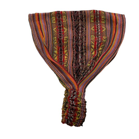 Peach Colorful Boho Wide Headband for Women and Men