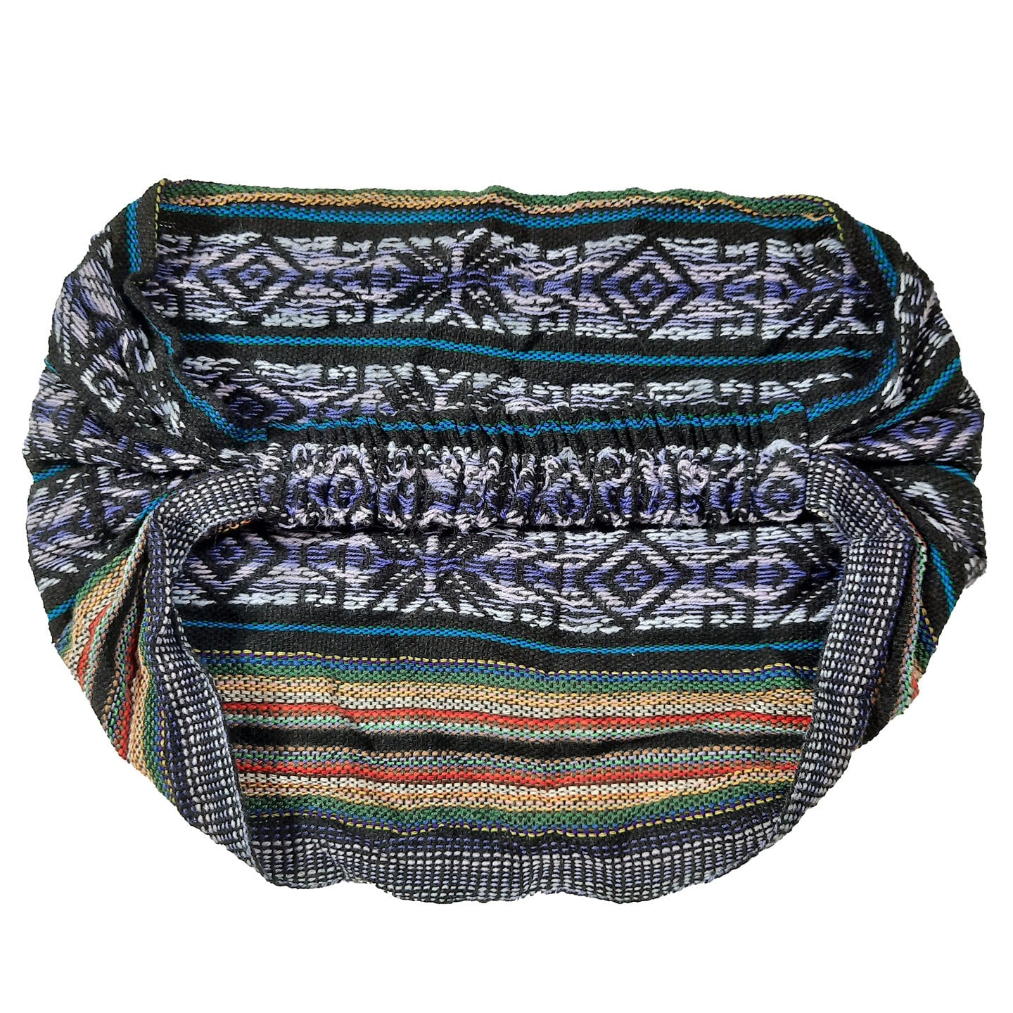 EXTRA LARGE Wide Yoga Headband | Black Purple