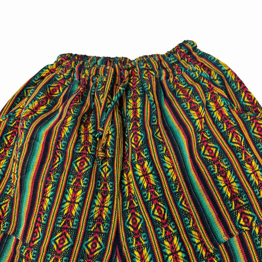 Rasta Cargo Shorts Size M