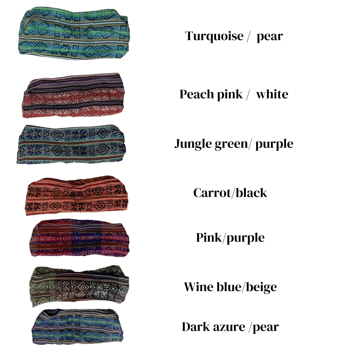 Wide Yoga Headbands for Women and Men