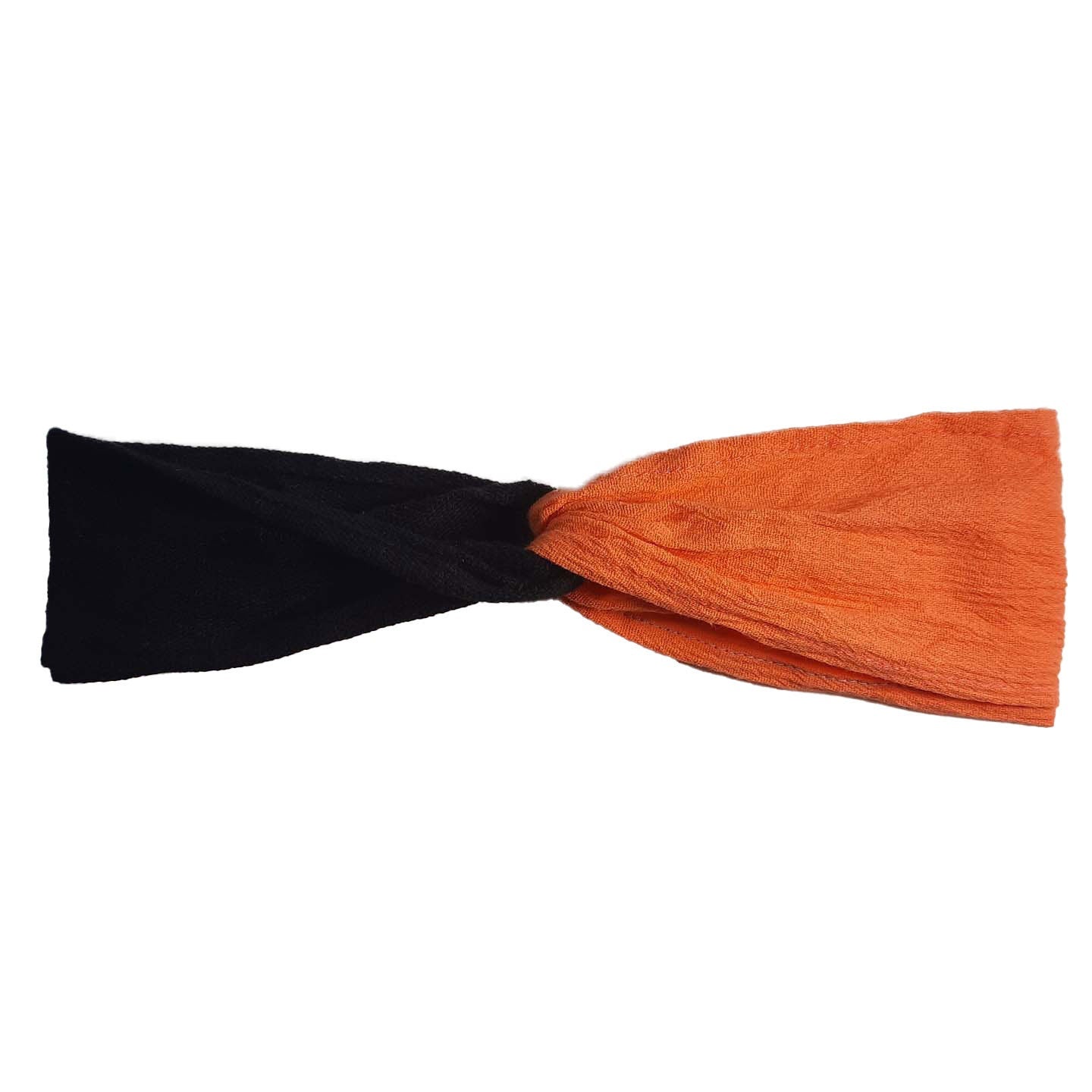 Twisted Headband | Peach Black