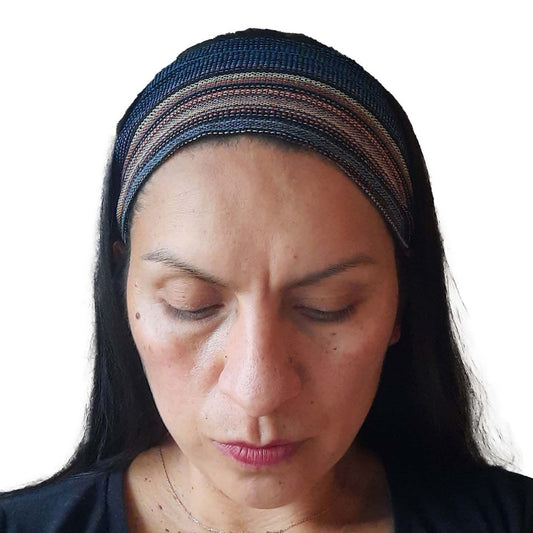 Narrow Headbands for Women & Men | Blue Colorful