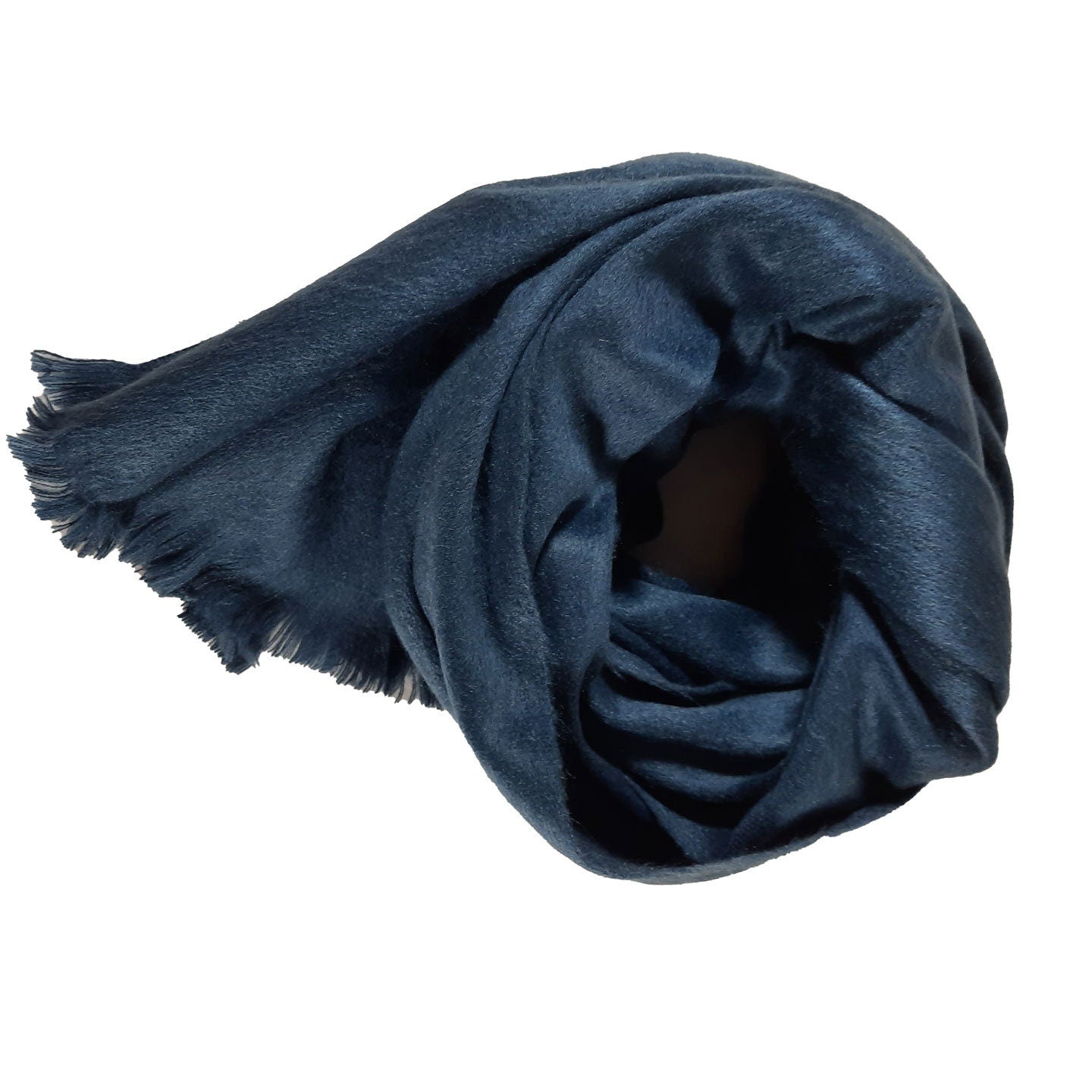Alpaca shawl | Extra Long Scarf | Blue
