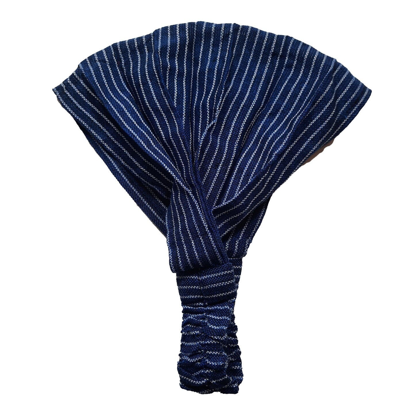 Wide SMALL Headband | Blue White