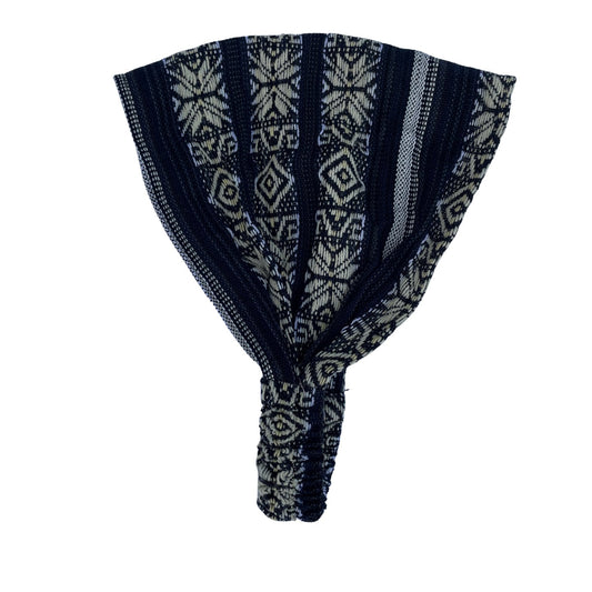 Wide Headbands for Women and Men | Black Gold