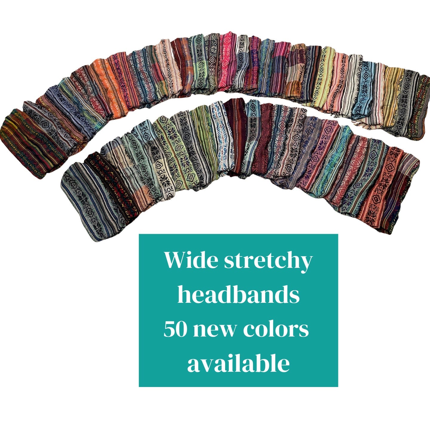 Wide Yoga Headbands for Women and Men