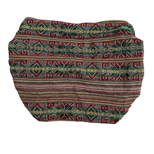 Wide Boho Headband | White Rasta