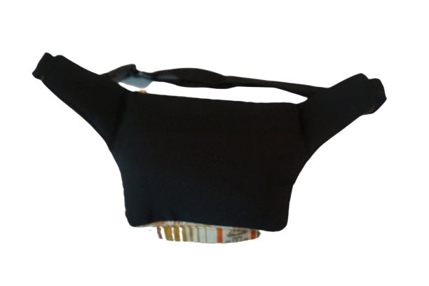 Beige Gray Boho Music Festival Fanny Pack