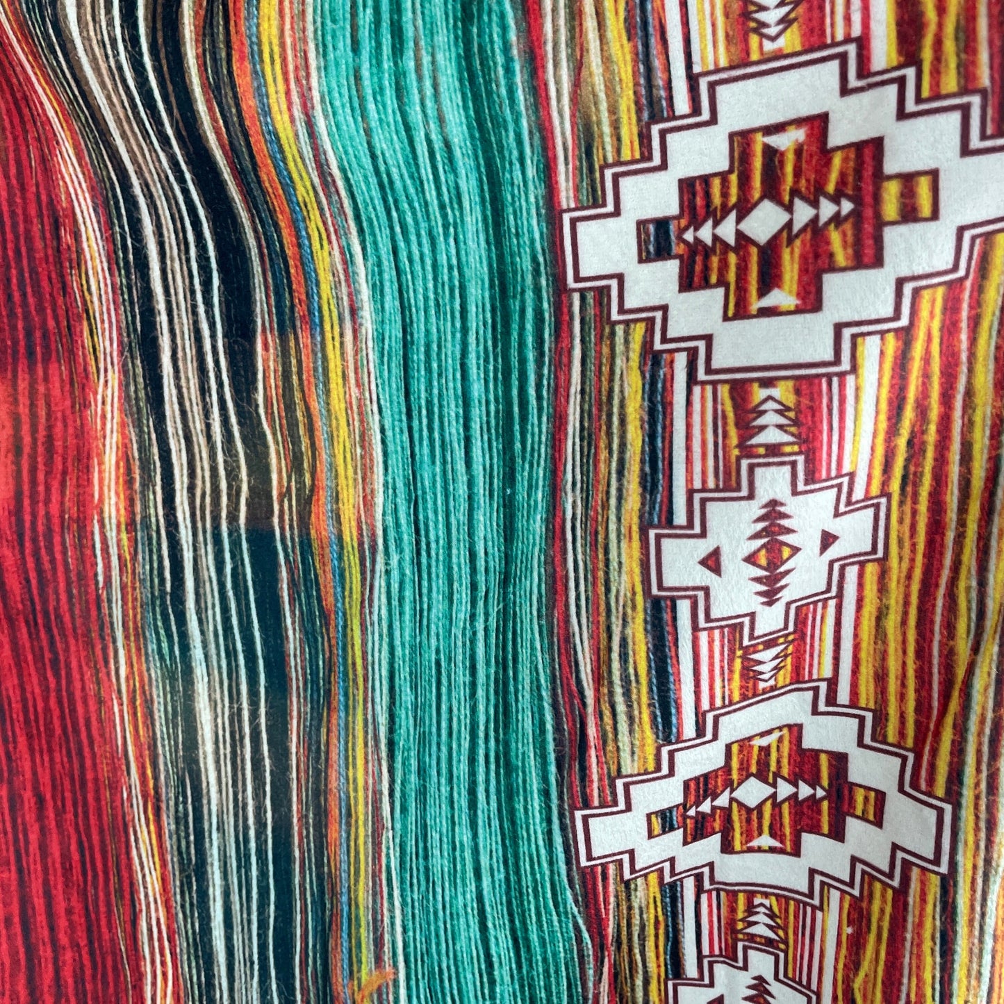 Colorful Llama Wearing Glasses Sherpa Hooded Poncho