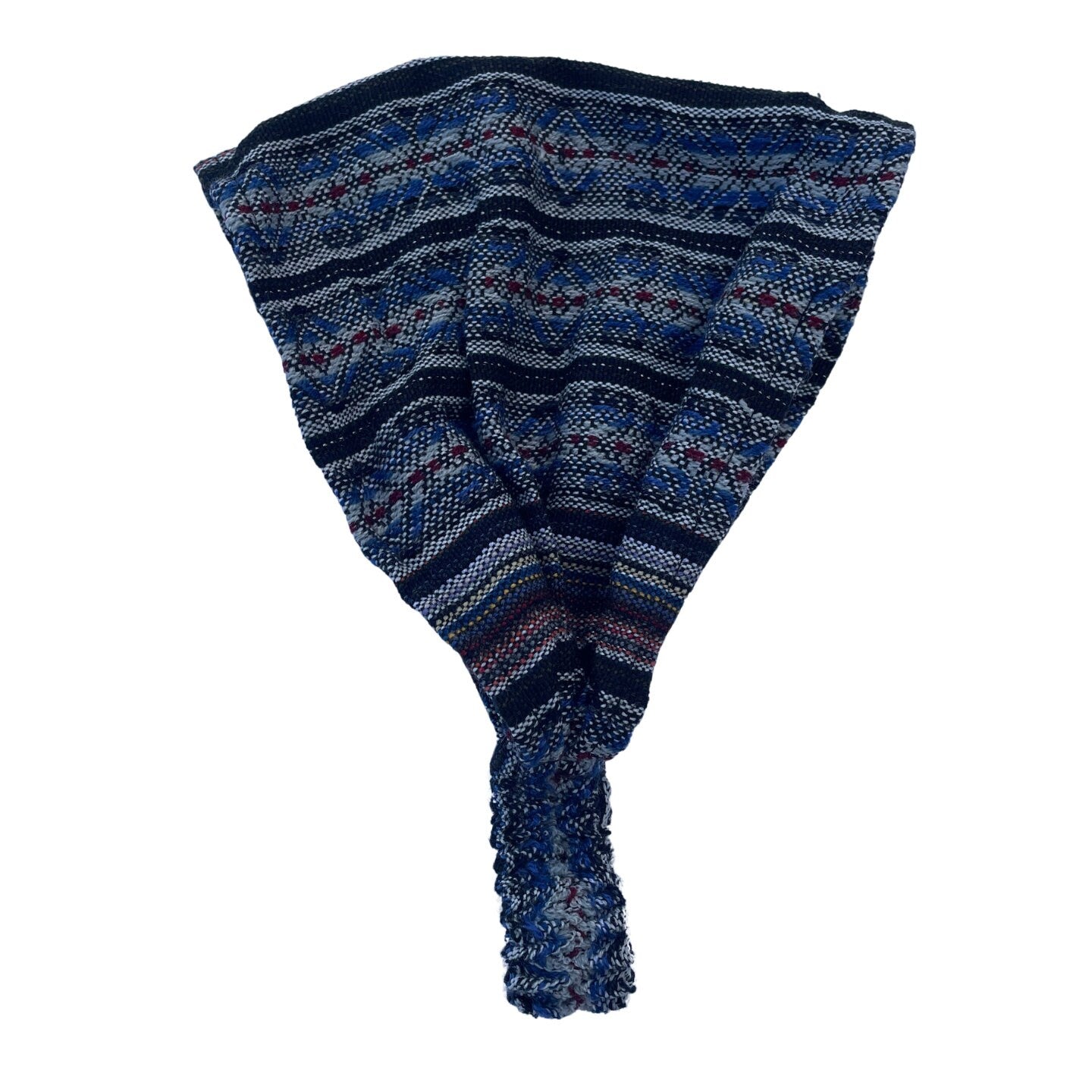 Wide Boho Yoga Headband | Nighttime Sea