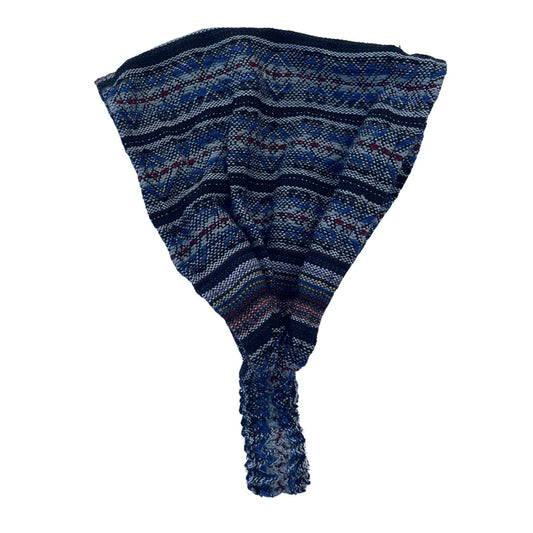 Wide Boho Yoga Headband | Nighttime Sea