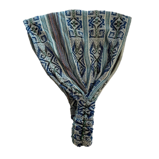 wide headband for women and men, hippie boho hair band