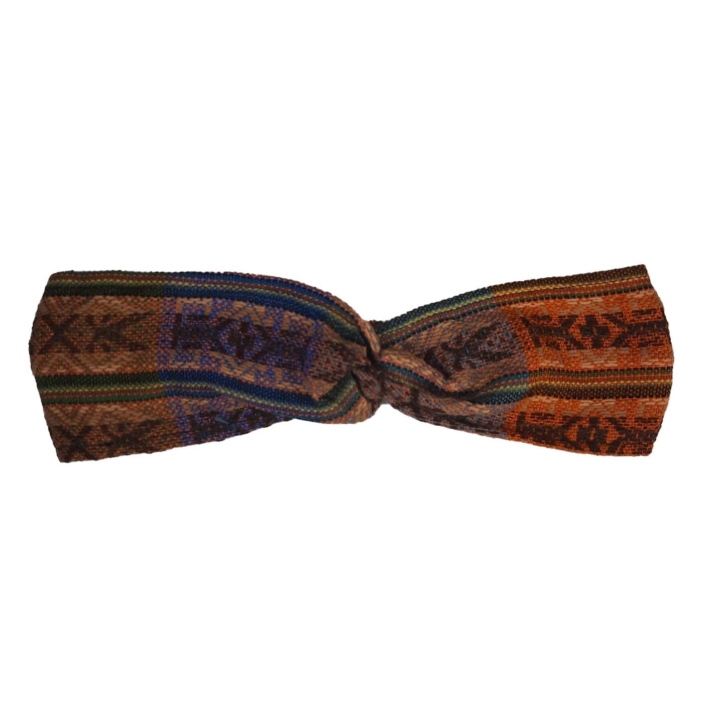 Twist Headband | Orange Earthy