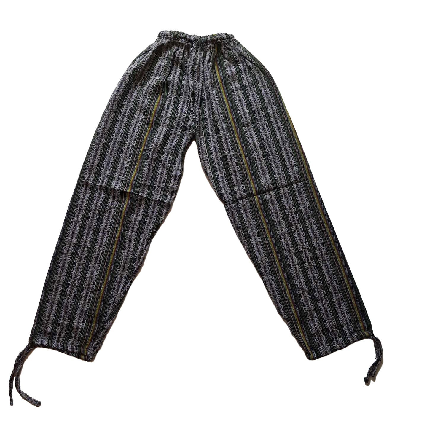 Pants Size M | Hippie Pants | Loungewear Womens Pants | Comfy Clothes | Mens Pants with Pockets | Dark Green Lavender | Father's Day Gift