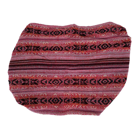 Hippie Boho Wide Headbands for Women and Men | Fire Black