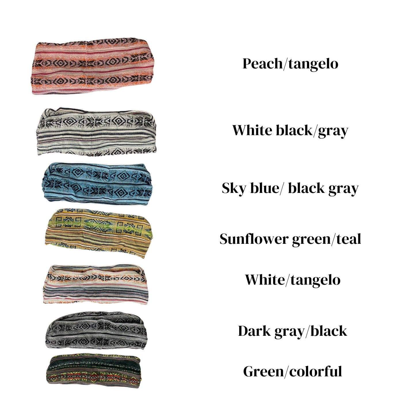 Wide Yoga Headbands for Women and Men