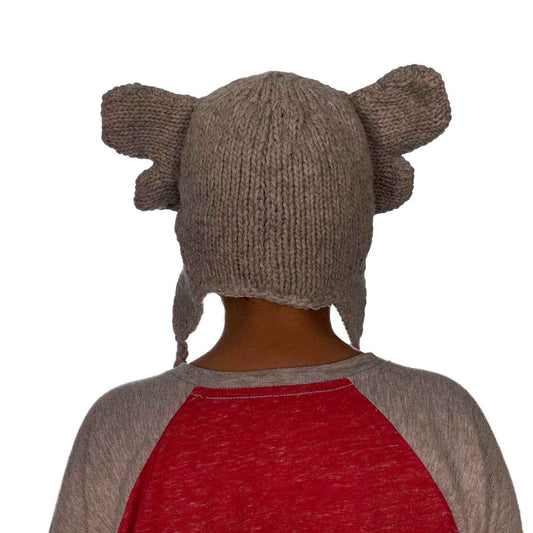 Warm and Soft Elephant Beanie Hat for Kids