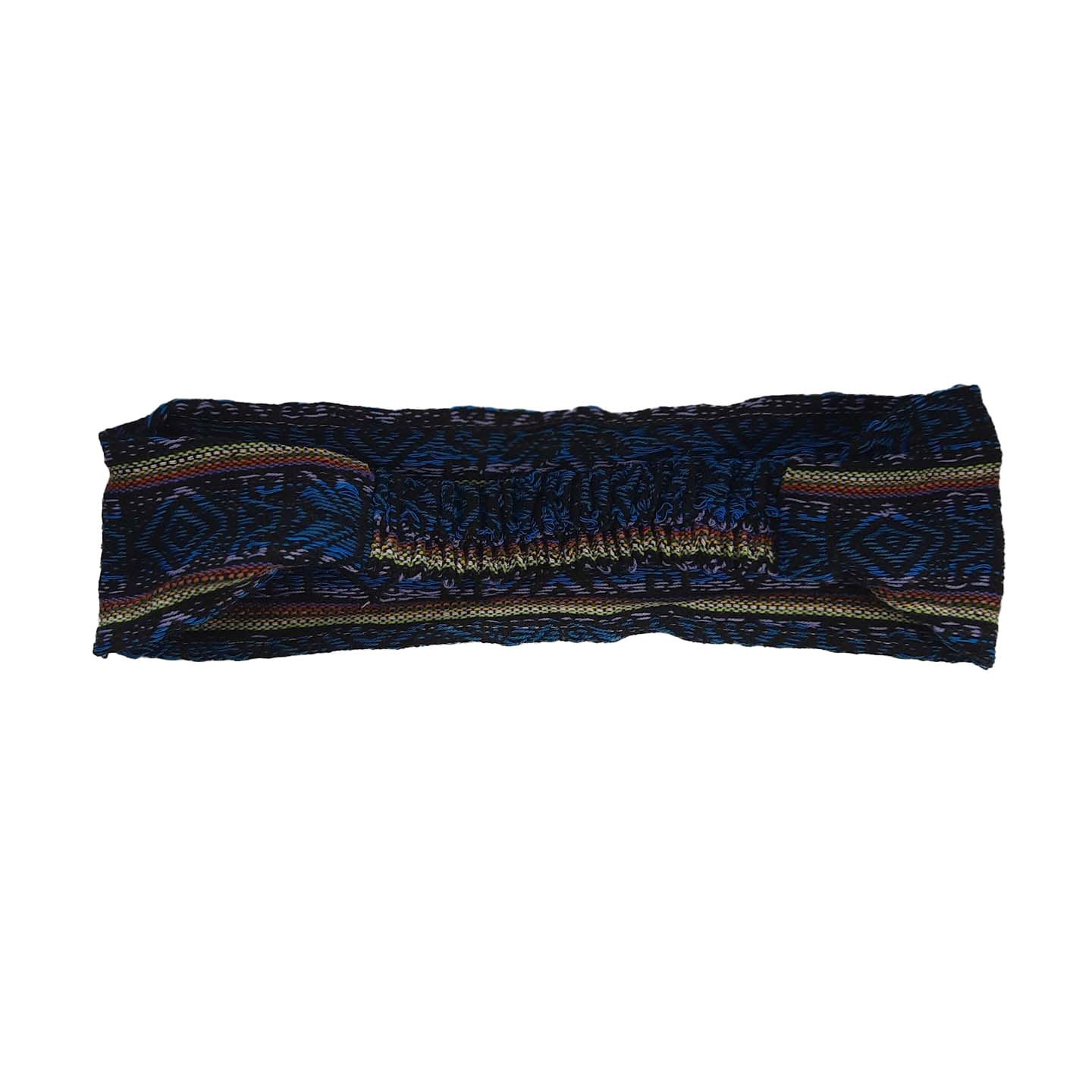 Narrow Skinny Headband for Women & Men | Blue Black