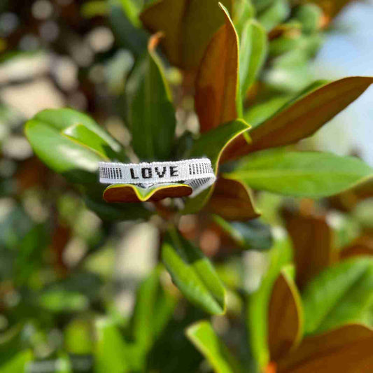 LOVE Affirmation Bracelet – Handmade with Meaning | Say It, Wear It, Believe It Affirmation Collection