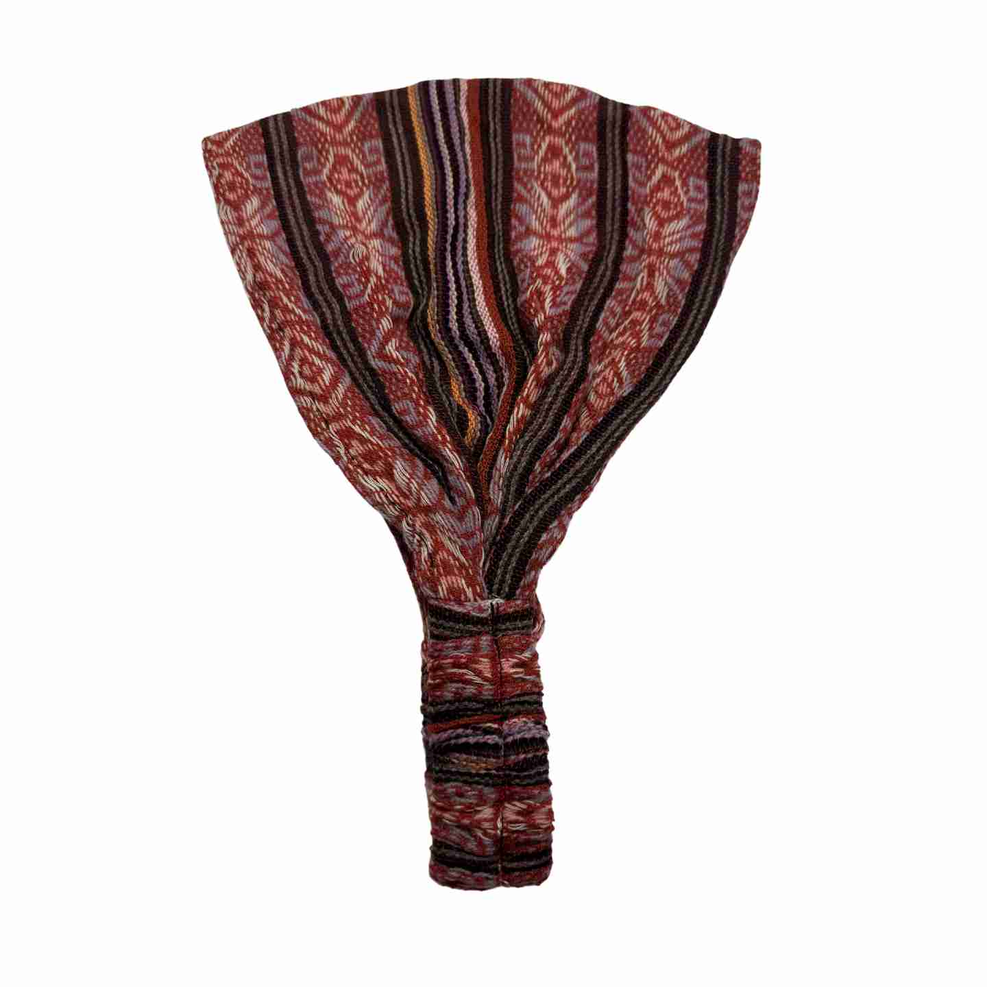 Wide Yoga Headband | Peach White