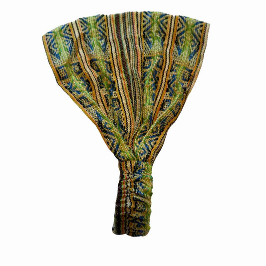 Sunflower Teal Green Wide Yoga Headband for Women and Men