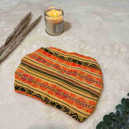 Boho Wide Headbands for Women and Men, 20 Artisan Colors, Yoga Hair Wraps, Festival Accessories, Sustainable Handmade Style