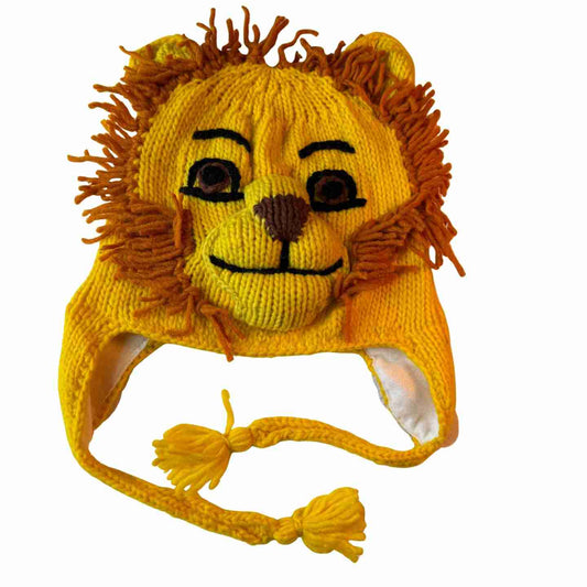 Cozy Animal Face Knit Hats for Kids and Adults with 50 Styles