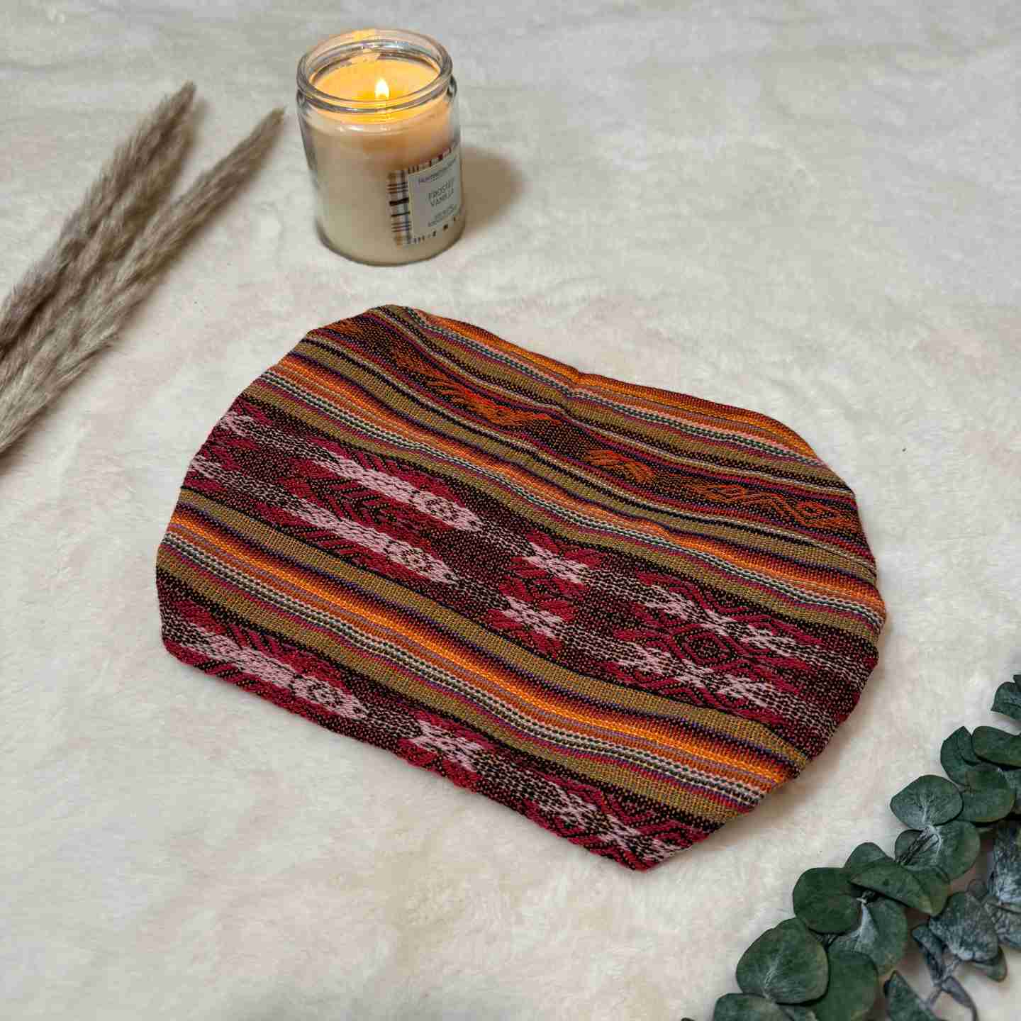 Boho Wide Headbands for Women and Men, 20 Artisan Colors, Yoga Hair Wraps, Festival Accessories, Sustainable Handmade Style