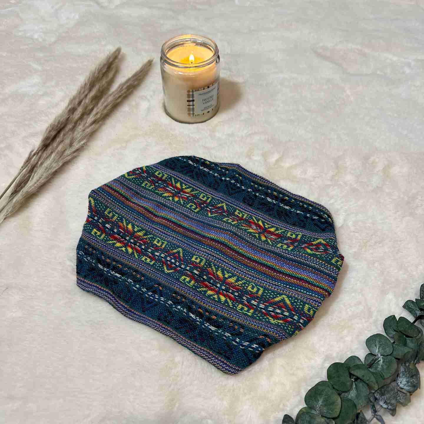 Boho Wide Headbands for Women and Men, 20 Artisan Colors, Yoga Hair Wraps, Festival Accessories, Sustainable Handmade Style