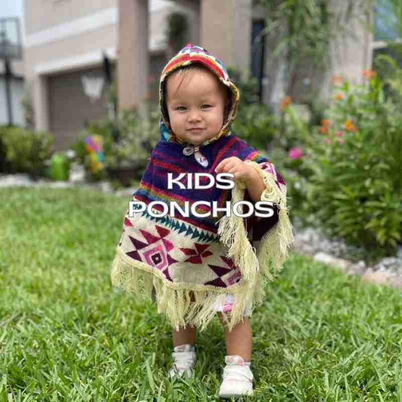KIDS PONCHOS