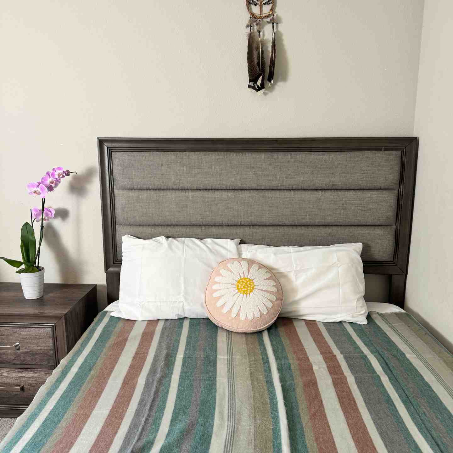 Twin Alpaca Wool Blanket – Handcrafted Reversible Boho Throw, Soft Artisan Bedding, Southwestern Geometric Pattern, Sustainable Home Decor