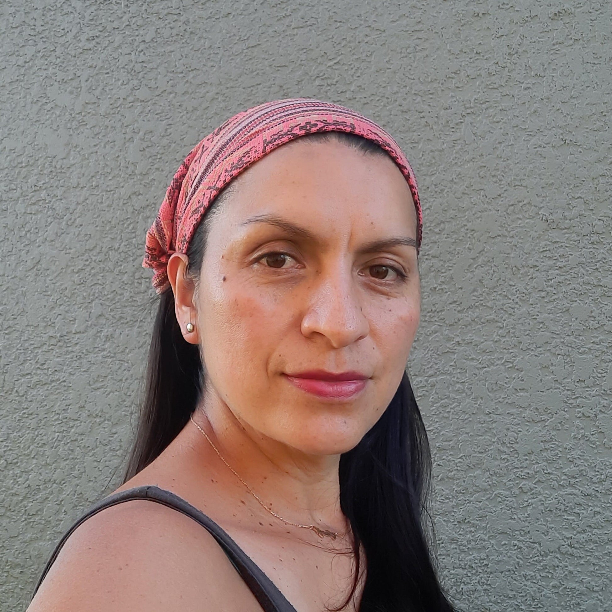 Wide Headband for Women & Men | Coral Brown