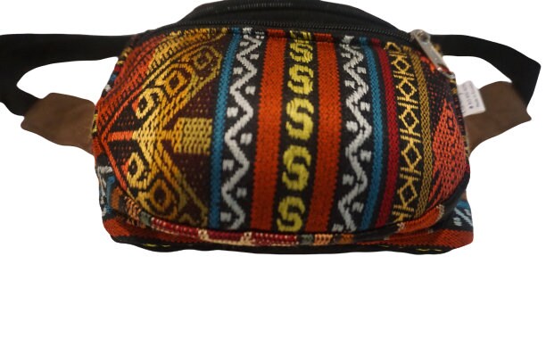 Festival Fanny Pack | Brown Colorful