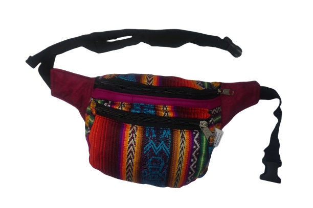 Trendy Festival Fanny Pack | Fuchsia Colorful