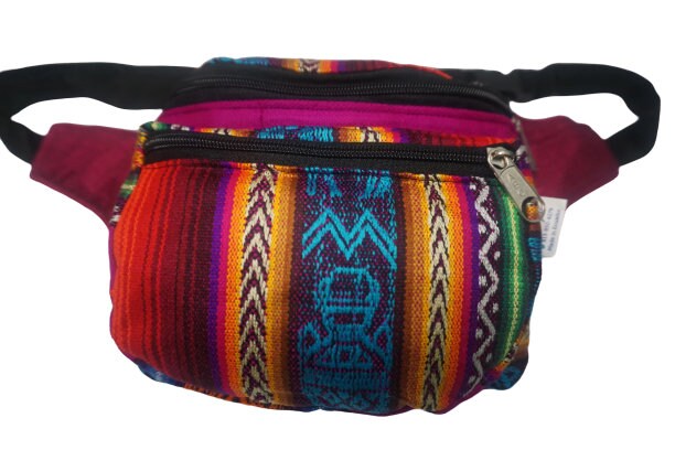 Trendy Festival Fanny Pack | Fuchsia Colorful