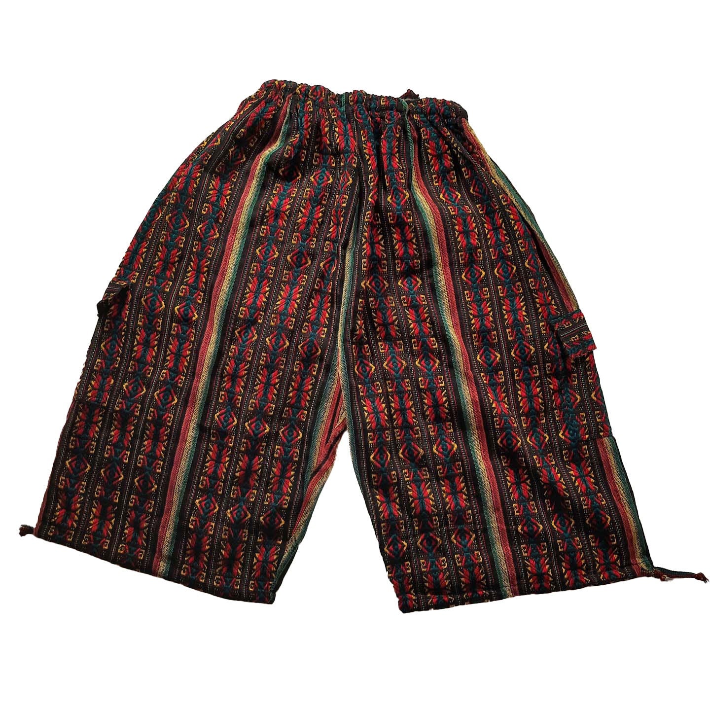 Shorts Size XL | Rasta Hippie Shorts | Comfy Clothes | Mens Cargo Shorts | Father's Day Gift