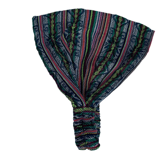 Wide Headband | White Lemon Forest