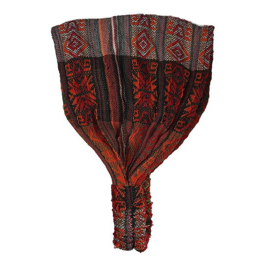 Wide Headband | Orange Green White