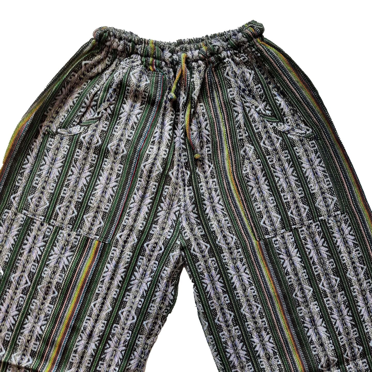 Pants Size L | Hippie Pants | Loungewear Womens Pants | Comfy Clothes | Mens Pants with Pockets | Dark Green Lavender | Father's Day Gift