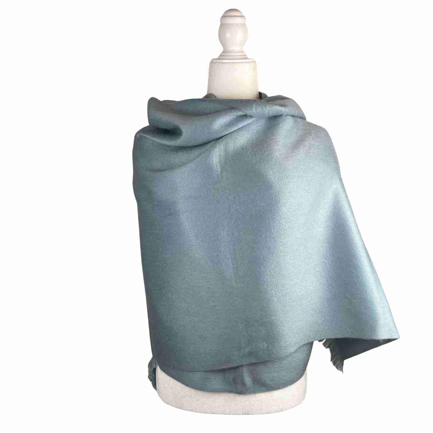 Ultra Soft Cozy Shawl Wrap for Wedding | Bridal Cover-Up | Baby Blue