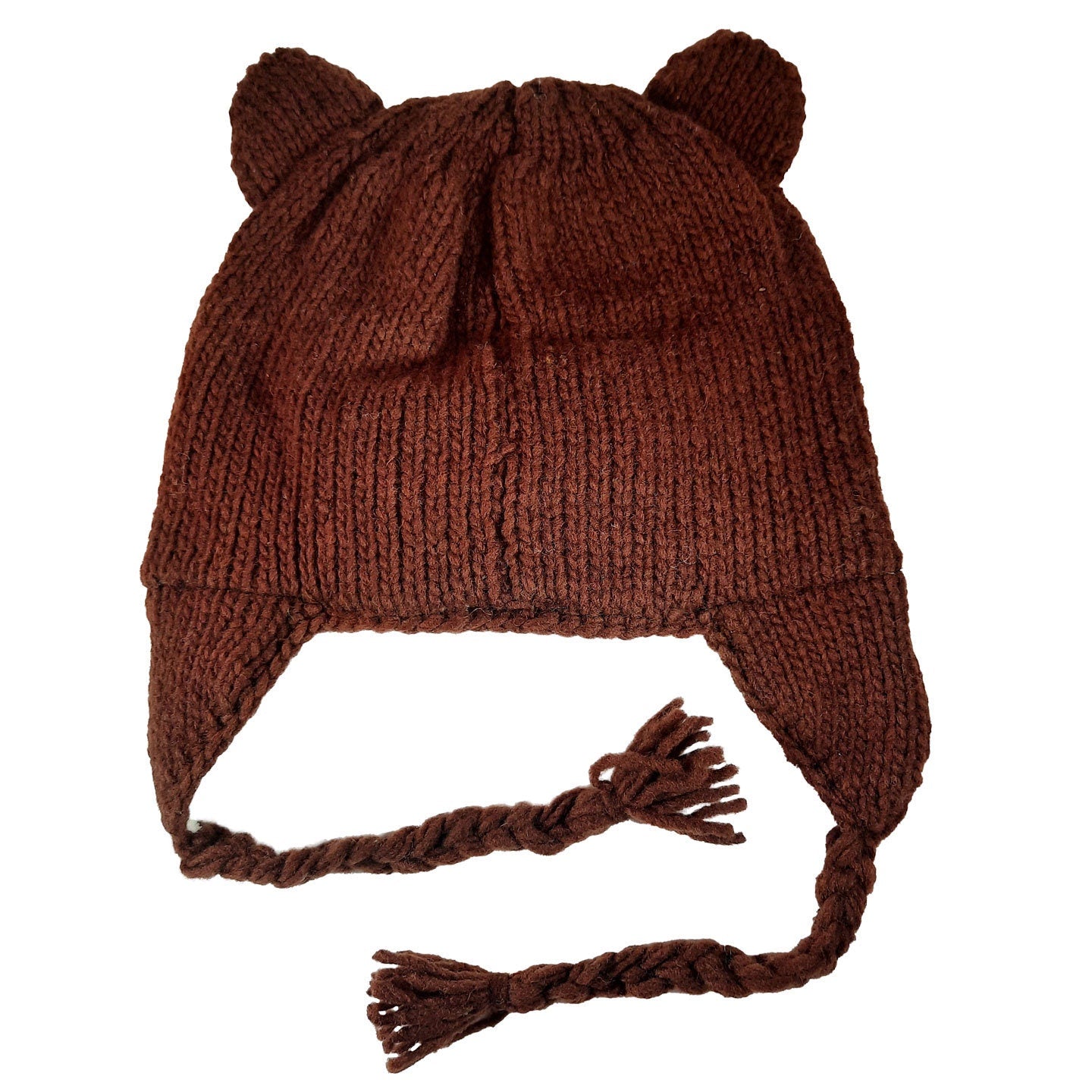 Monkey Fleece Beanie Hat for Kids