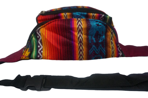 Trendy Festival Fanny Pack | Fuchsia Colorful